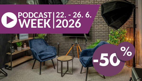 PODCAST WEEK: Podcasty za 50% cenu!